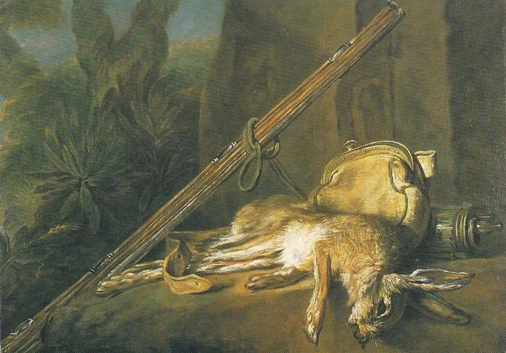 Jean Siméon Chardin - Natura morta con cacciagione, Museo della Caccia e della Natura 1